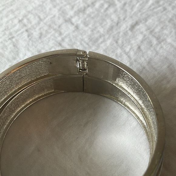 Black & Silver tone stretch bracelets- “J” & “K” initials- set of 2 - Picture 12 of 16